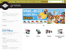 Tablet Screenshot of grobetbe.photolitto.com